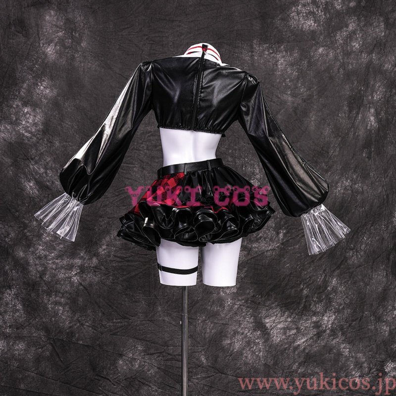 画像3: 新世紀エヴァンゲリオン エヴァンゲリオン エヴァ EVA 惣流・アスカ・ラングレー アスカ ロックバンド コスプレ衣装 送料無料 (3)