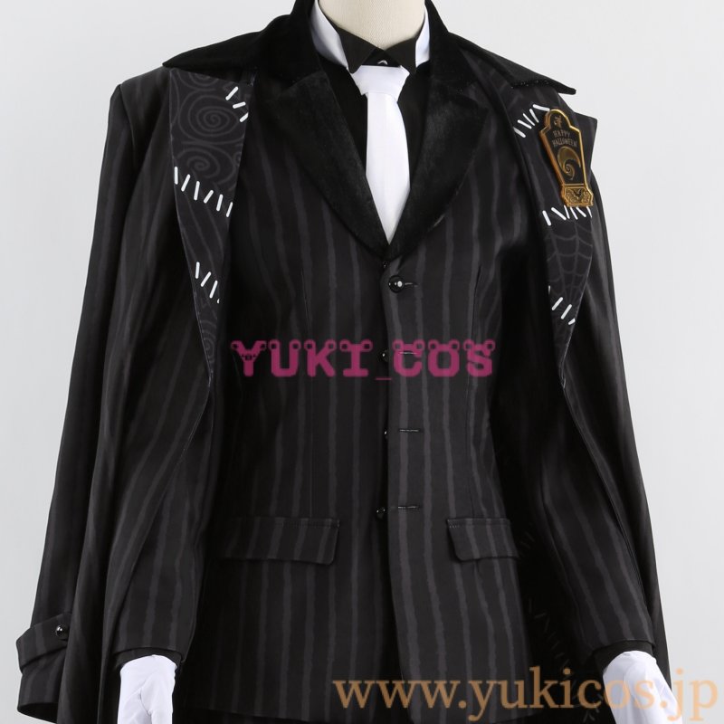 画像4: ツイステッドワンダーランド　ツイステ　Lost in the Book with Tim Burton's The Nightmare Before Christmas　始まりのハロウィン　ナイトメアハロウィン2024　ジャミル　Jamil　コスプレ衣装　送料無料 (4)