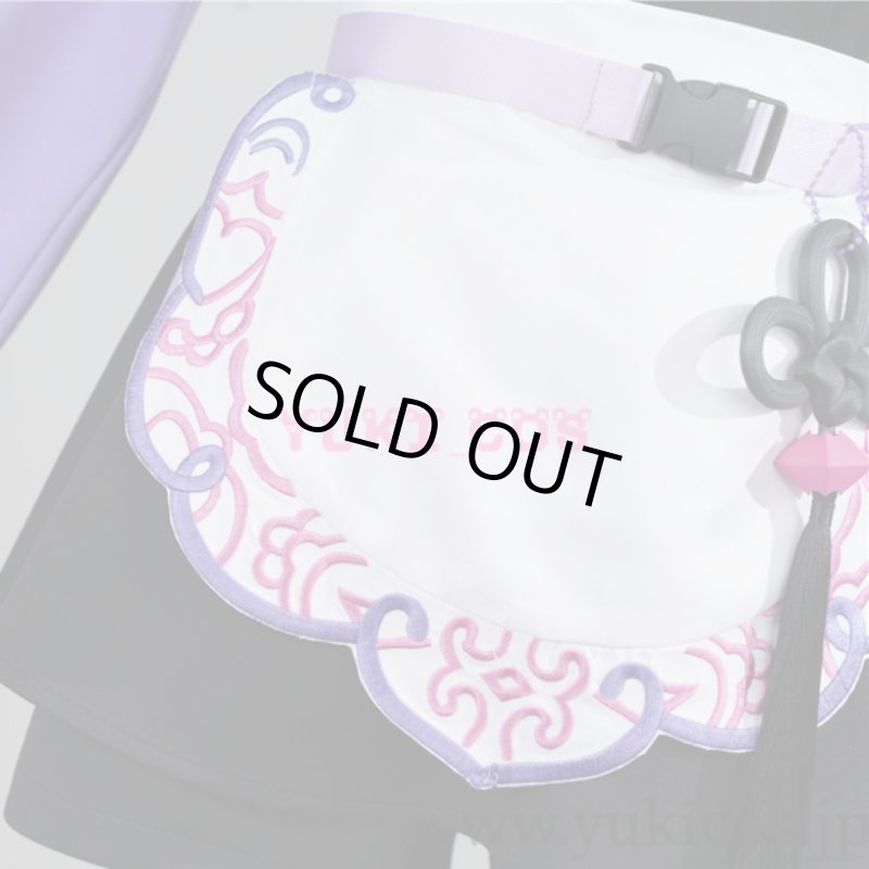 画像8: Vtuber　ホロライブ　常闇トワ　チャイナ風なメイドジャージ新衣装　コスプレ衣装　送料無料 (8)