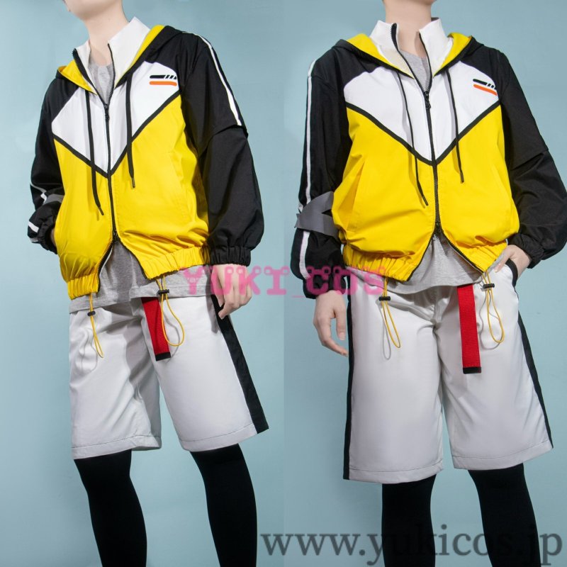 画像4: あんさんぶるスターズ！！　あんスタ　Crazy:B Alkaloid 10周年　天城一彩　HiMERU　桜河こはく　椎名ニキ　運動着　コスプレ衣装　送料無料 (4)