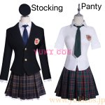 画像1: New Panty & Stocking with Garterbelt　パンティ&ストッキングwithガーターベルト　パンスト　ストッキング　パンティ　School uniform　コスプレ衣装　送料無料 (1)