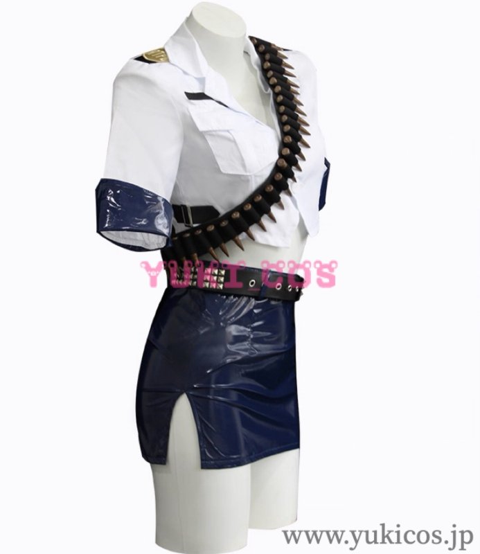 画像10: New Panty & Stocking with Garterbelt　パンティ&ストッキングwithガーターベルト　パンスト　ストッキング　パンティ　Zombie cop　コスプレ衣装　送料無料 (10)