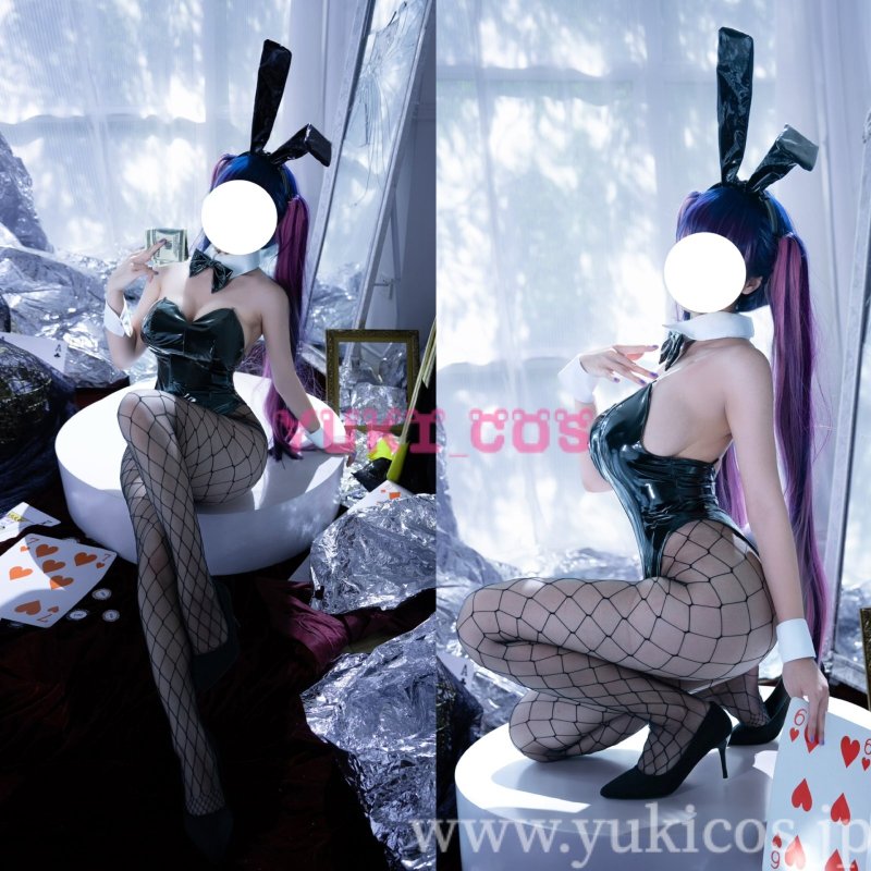 画像8: New Panty & Stocking with Garterbelt　パンティ&ストッキングwithガーターベルト　パンスト　ストッキング　パンティ　Bunny　コスプレ衣装　送料無料 (8)