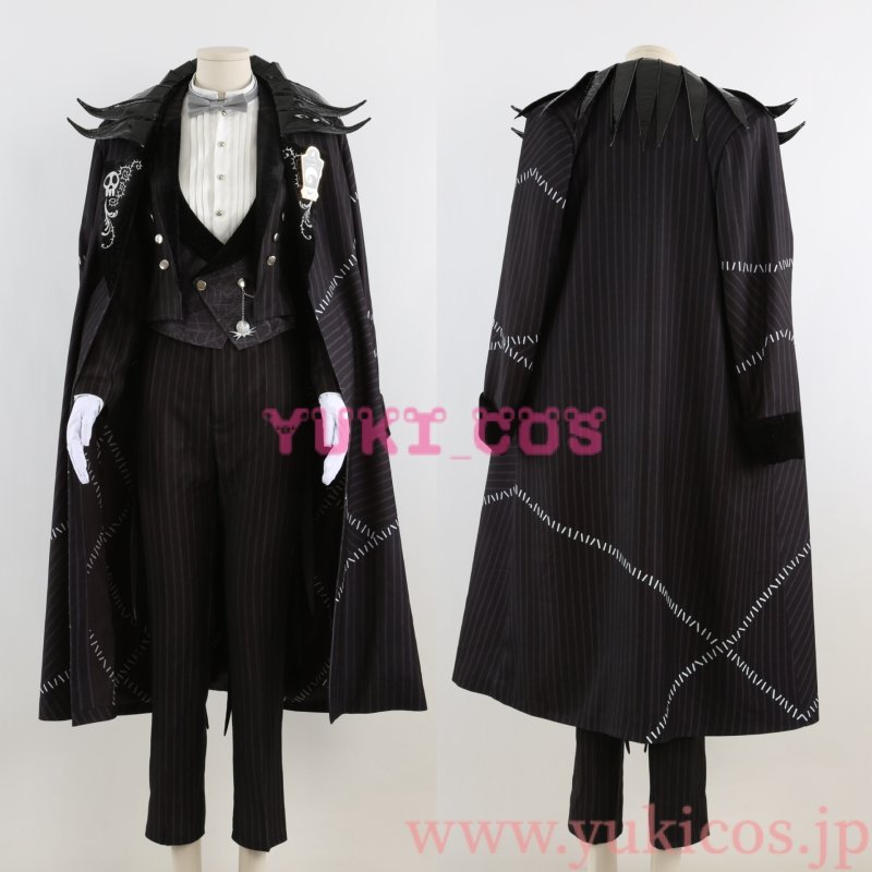 画像1: ツイステッドワンダーランド　ツイステ　Lost in the Book with Tim Burton's The Nightmare Before Christmas　始まりのハロウィン　ナイトメアハロウィン2024　Leona　レオナ　コスプレ衣装　送料無料 (1)