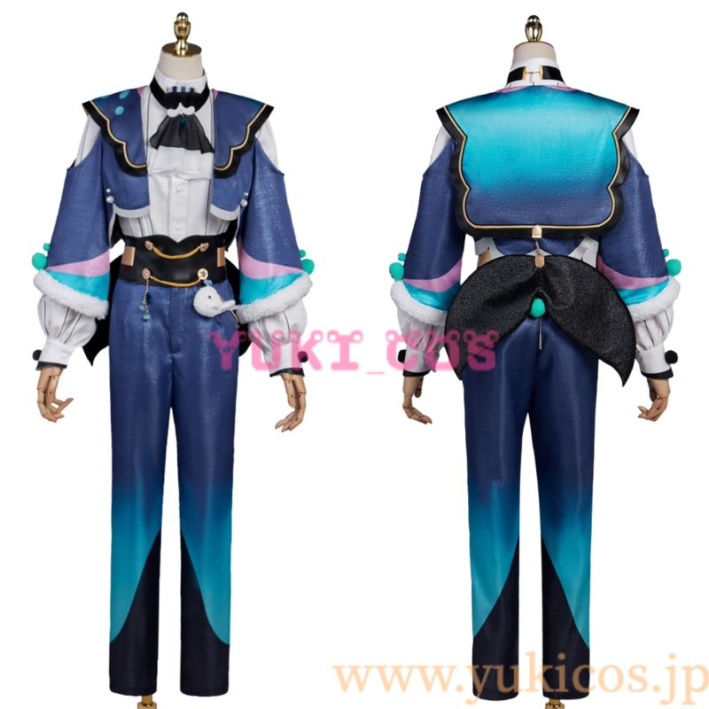 画像1: プロジェクトセカイ プロセカ 青の世界の音楽隊ガチャ 憧れを共に 青柳冬弥 特訓後 オリジナル  コスプレ衣装 送料無料 (1)