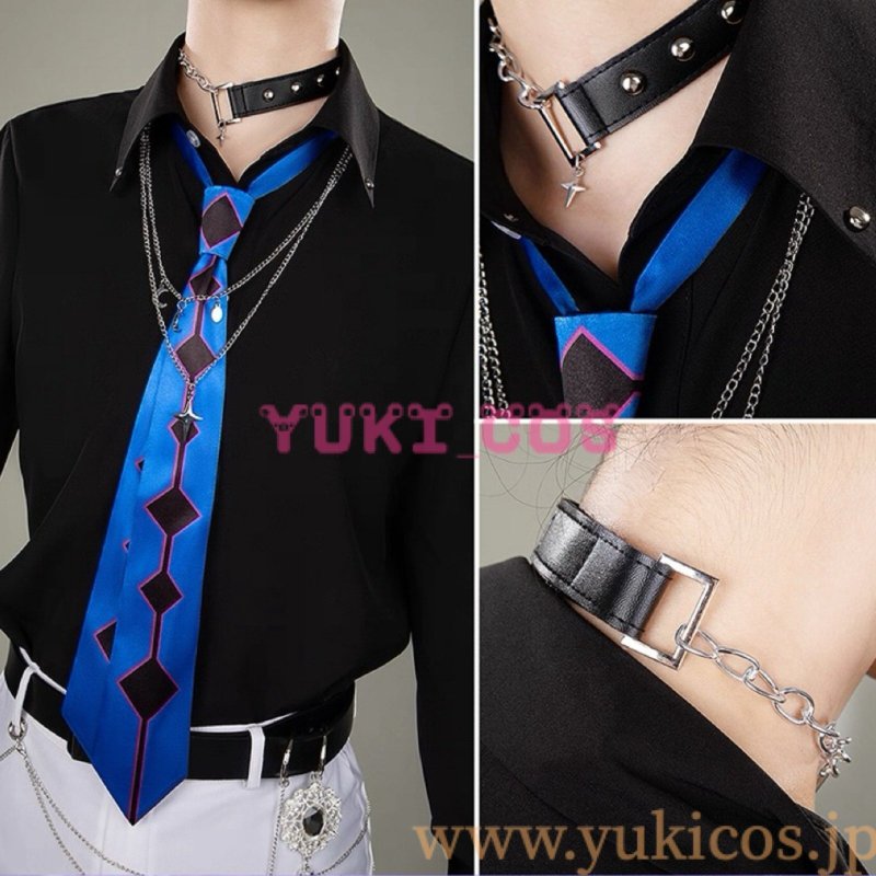 画像10: Vtuber　NIJISANJI EN　BY THE BEAT　バイ・ザ・ビート　Seible　セイブル　コスプレ衣装　送料無料 (10)