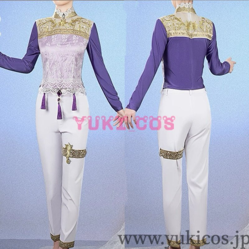 画像9: ツイステッドワンダーランド　ツイステ　リドル 　SSR/夜空のシフォン　コスプレ衣装　送料無料 (9)