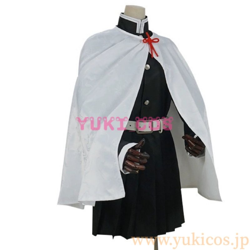 画像5: 鬼滅の刃　栗花落カナヲ　つゆりかなを　大人用・子供用　コスプレ衣装　送料無料 (5)