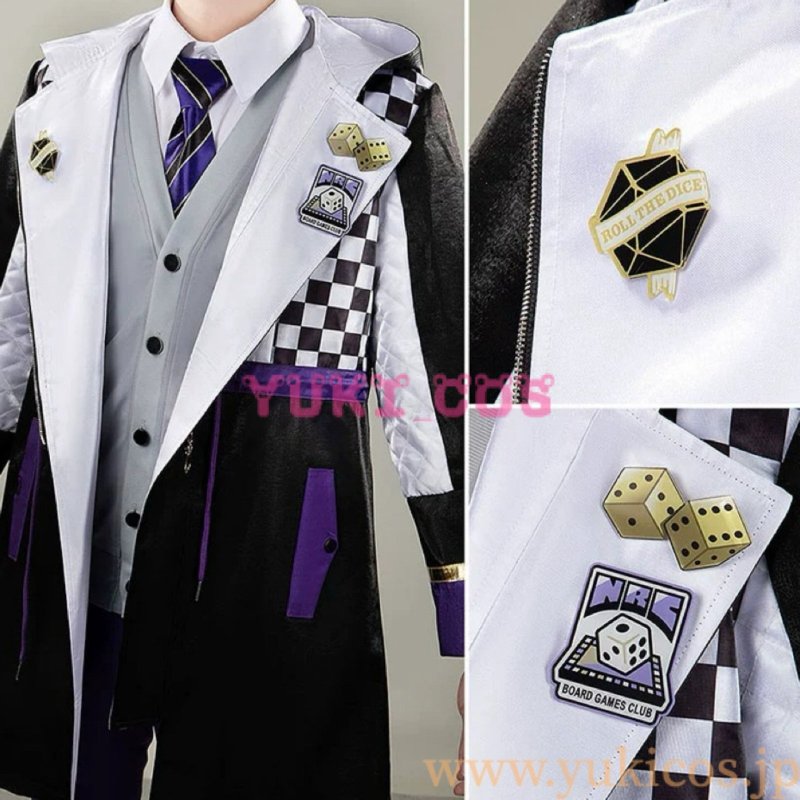 画像4: ツイステッドワンダーランド　ツイステ　Azul　アズール　SSR/クラブ・ウェア　コスプレ衣装　送料無料 (4)