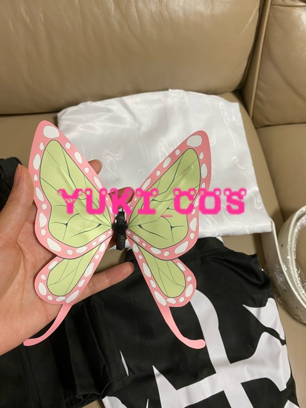 画像16: 鬼滅の刃　栗花落カナヲ　つゆりかなを　大人用・子供用　コスプレ衣装　送料無料 (16)