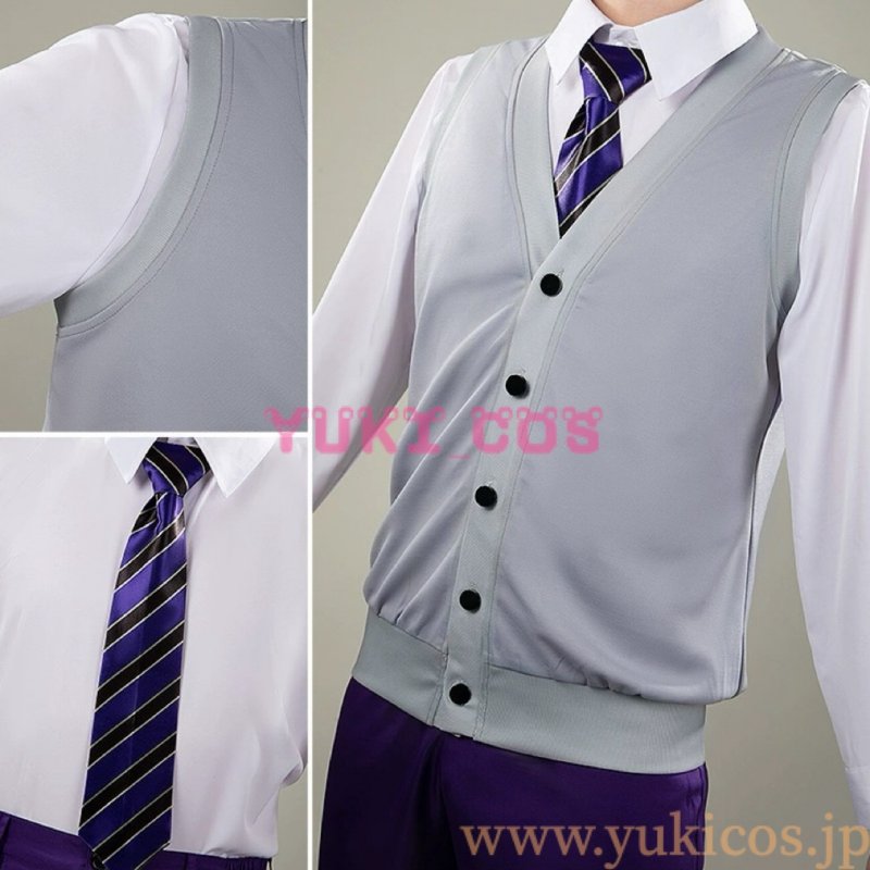 画像9: ツイステッドワンダーランド　ツイステ　Azul　アズール　SSR/クラブ・ウェア　コスプレ衣装　送料無料 (9)