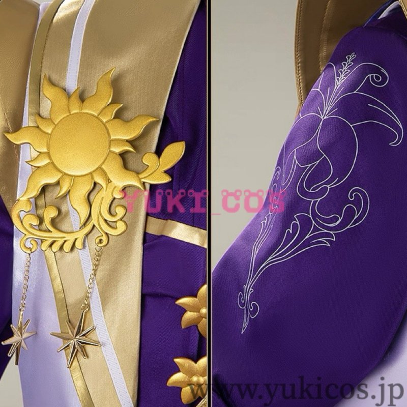 画像5: ツイステッドワンダーランド　ツイステ　デュース　SR/夜空のシフォン　コスプレ衣装　送料無料 (5)