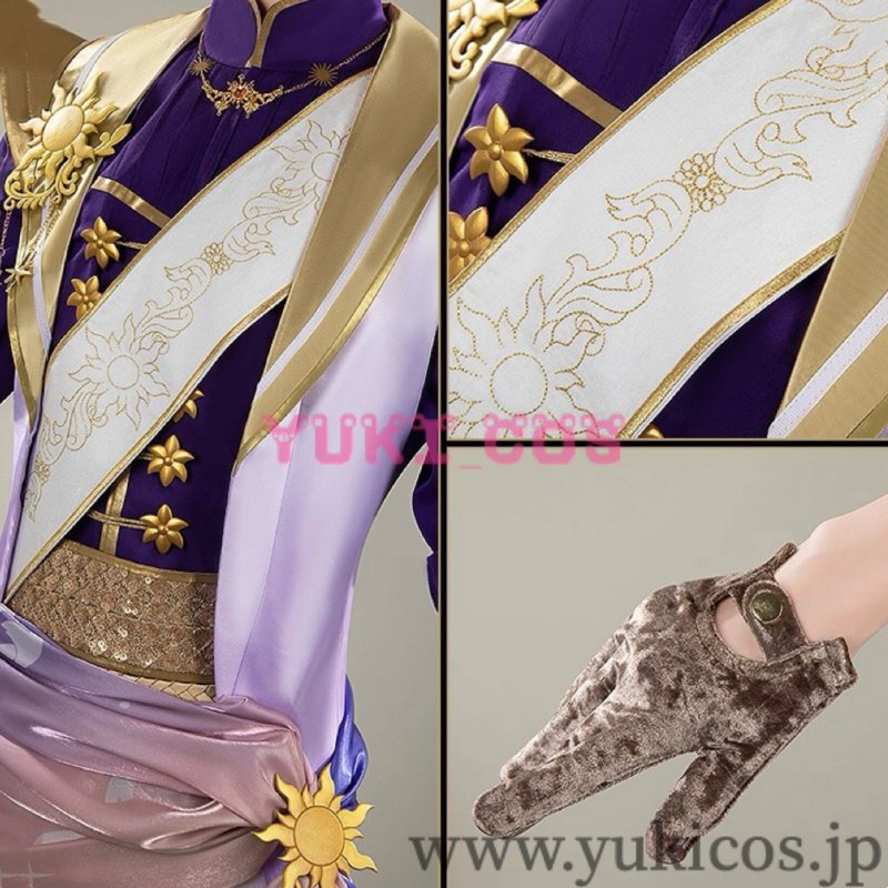 画像4: ツイステッドワンダーランド　ツイステ　デュース　SR/夜空のシフォン　コスプレ衣装　送料無料 (4)