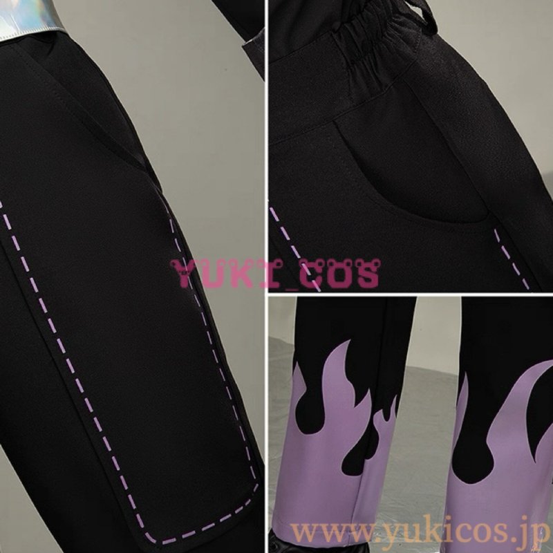画像15: Vtuber　にじさんじ　ChroNoiR　ポケコロツイン　葛葉　コスプレ衣装　送料無料 (15)