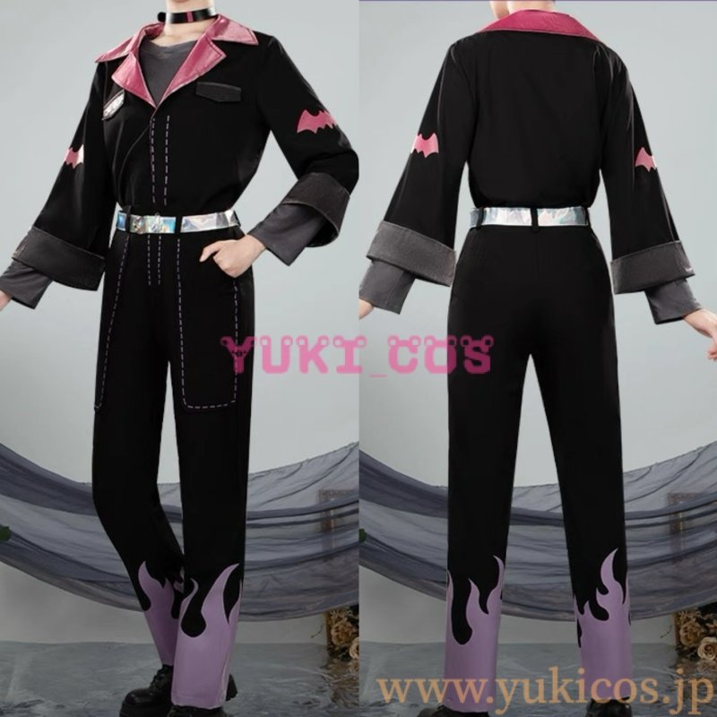 画像9: Vtuber　にじさんじ　ChroNoiR　ポケコロツイン　葛葉　コスプレ衣装　送料無料 (9)