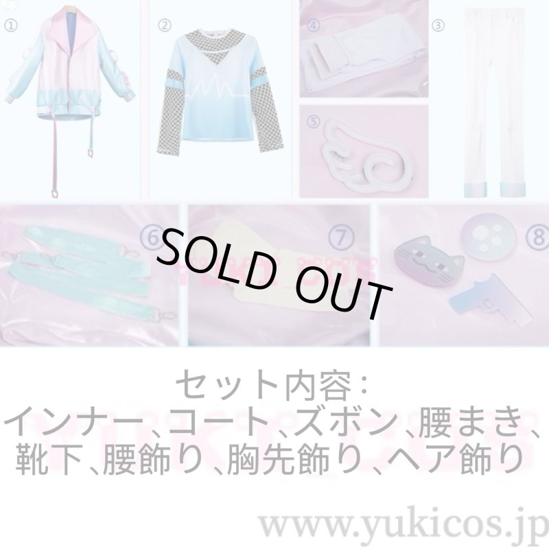 画像2: Vtuber　にじさんじ　ChroNoiR　ポケコロツイン　叶　コスプレ衣装　送料無料 (2)