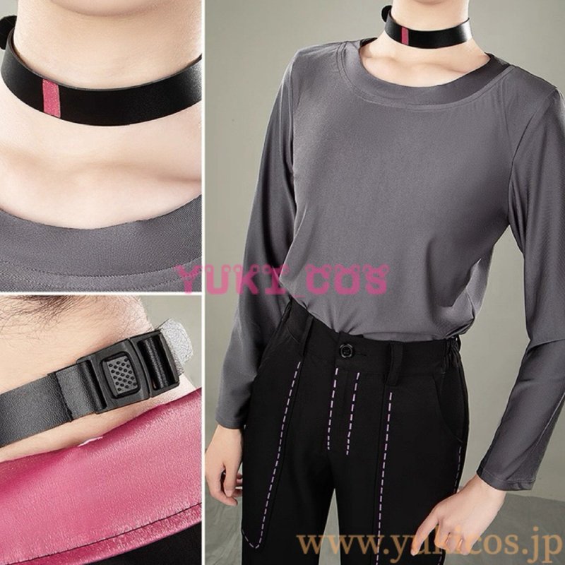 画像14: Vtuber　にじさんじ　ChroNoiR　ポケコロツイン　葛葉　コスプレ衣装　送料無料 (14)