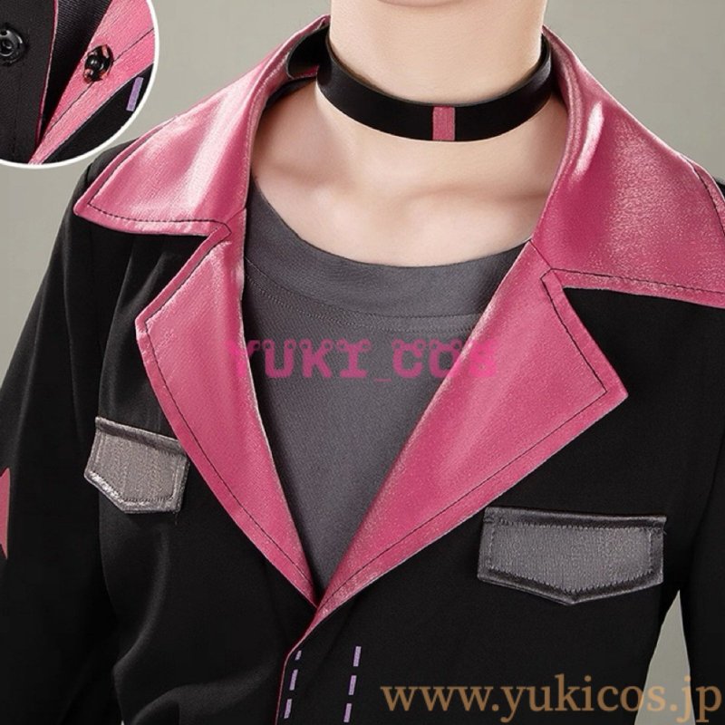 画像10: Vtuber　にじさんじ　ChroNoiR　ポケコロツイン　葛葉　コスプレ衣装　送料無料 (10)