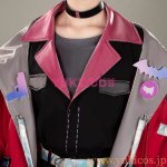 画像4: Vtuber　にじさんじ　ChroNoiR　ポケコロツイン　葛葉　コスプレ衣装　送料無料 (4)