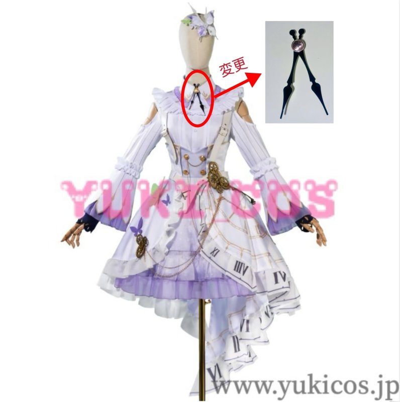 画像1: プロジェクトセカイ カラフルステージ！feat. 初音ミク　プロセカ　朝比奈まふゆ　Trail of Butterflies　三周年限定衣装　コスプレ衣装　送料無料 (1)