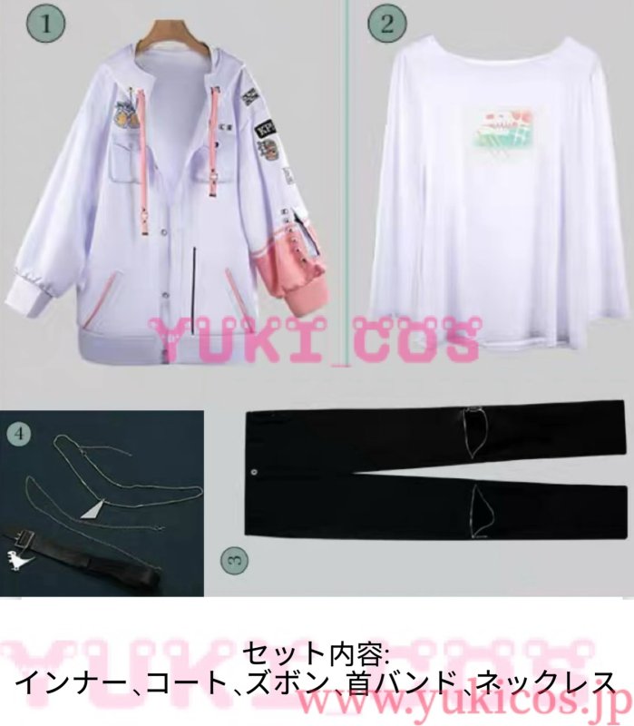 画像2: Vtuber　にじさんじ　赤城ウェン　新衣装　コスプレ衣装　送料無料 (2)