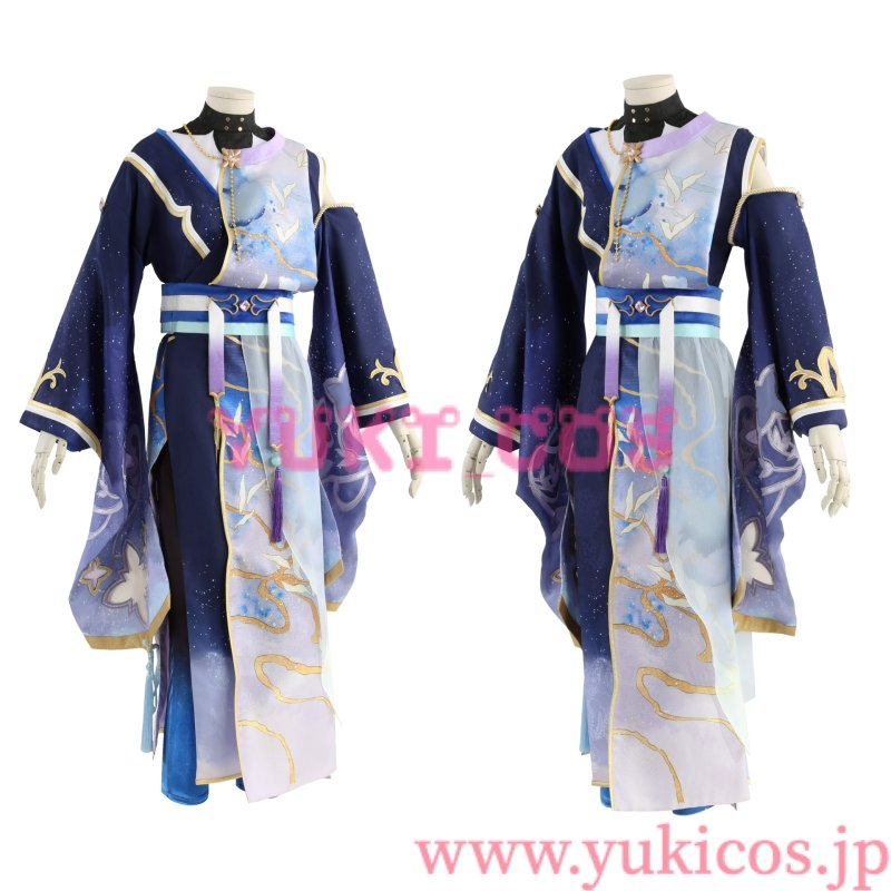 画像5: あんさんぶるスターズ！！　あんスタ　シャッフルイベント  SHUFFLE×ナツコイユレテ　瑠璃茉莉（ルリマツリ） 君恋志願　おもいでにのこるなつ　深海奏汰　あなたと過ごす夏　礼瀬マヨイ　爽やかな夏　葵ゆうた　涼やかな夏　瀬名泉　穏やかな夏　明星スバル　コスプレ衣装　送料無料 (5)