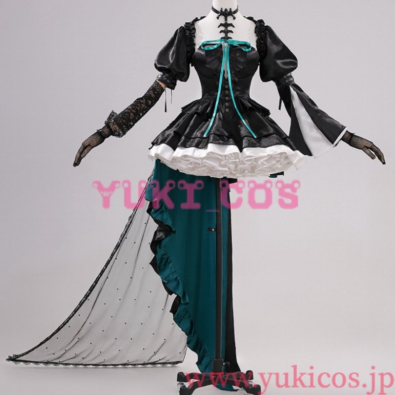 画像1: アークナイツ 　Ave Mujicaコラボ　若葉睦　Marionette's Id 　コスプレ衣装　送料無料 (1)