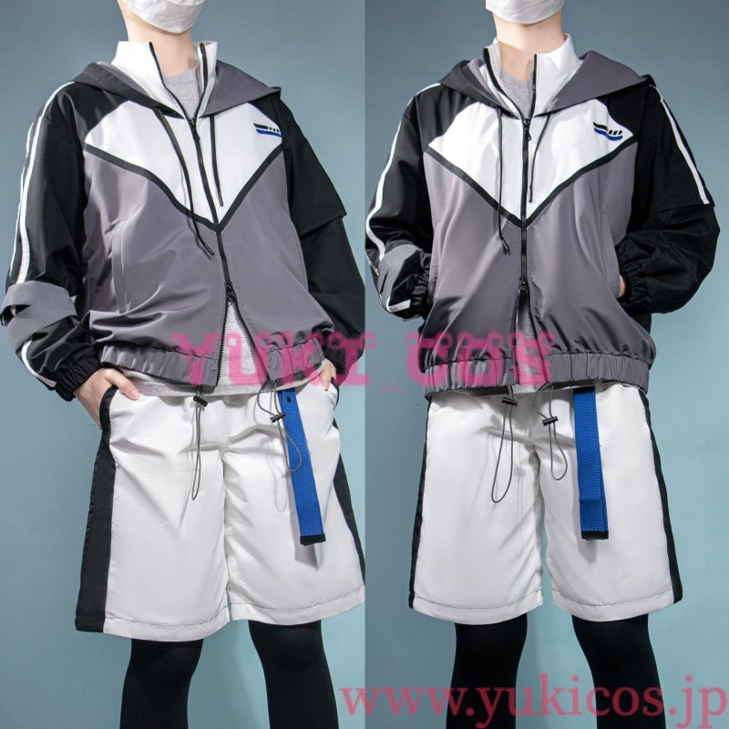 画像3: あんさんぶるスターズ！！　あんスタ　Eden10周年　巴日和　乱凪砂　七種茨　漣ジュン　運動着　コスプレ衣装　送料無料 (3)