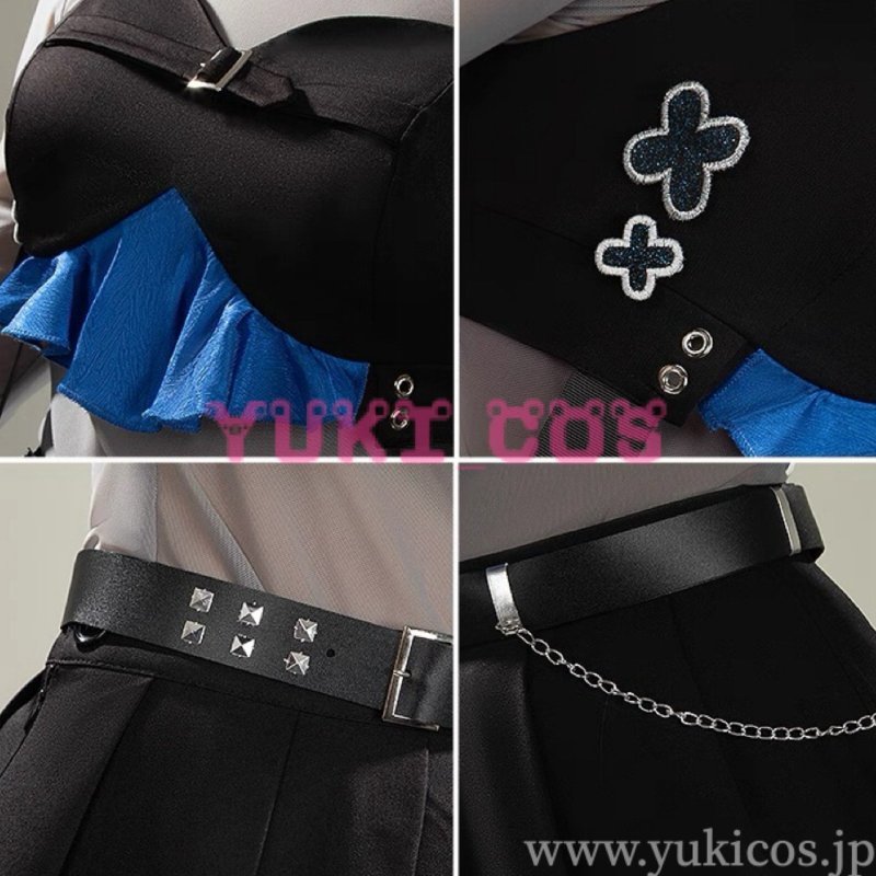 画像9: Vtuber　にじさんじ　栞葉るり　ULTRA C MV衣装　コスプレ衣装　送料無料 (9)