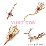 画像17: NARAKA: BLADEPOINT 紅夜 こうや 寧紅夜 悪魔 新スキン コスプレ衣装 送料無料 (17)