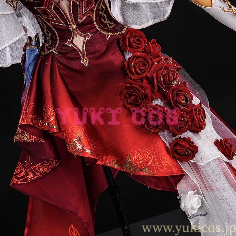 画像11: NARAKA: BLADEPOINT 紅夜 こうや 寧紅夜 悪魔 新スキン コスプレ衣装 送料無料 (11)