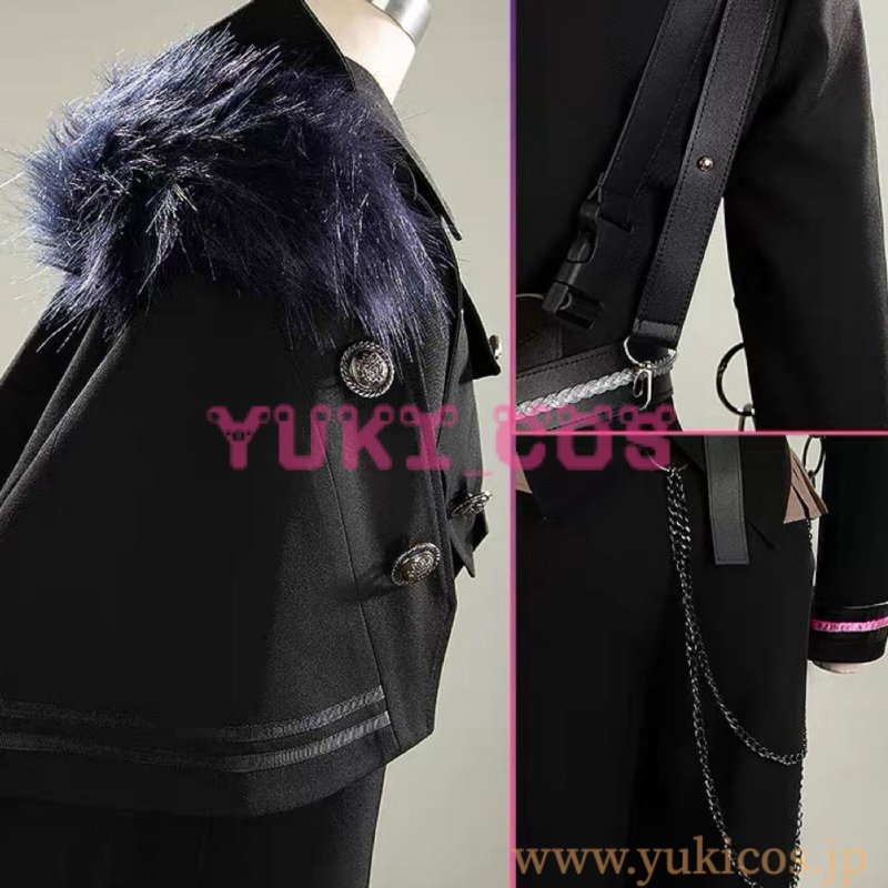 画像8: Vtuber　にじさんじ　酒寄飒马　prison guard　コスプレ衣装　送料無料 (8)