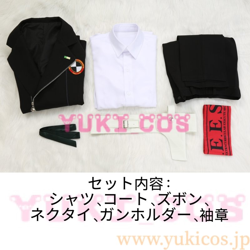 画像2: ペルソナ3 キタロー 男性主人公 結城理 制服 コスプレ衣装 送料無料 高級版 (2)