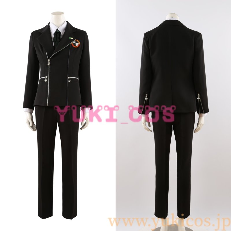 画像1: ペルソナ3 キタロー 男性主人公 結城理 制服 コスプレ衣装 送料無料 高級版 (1)