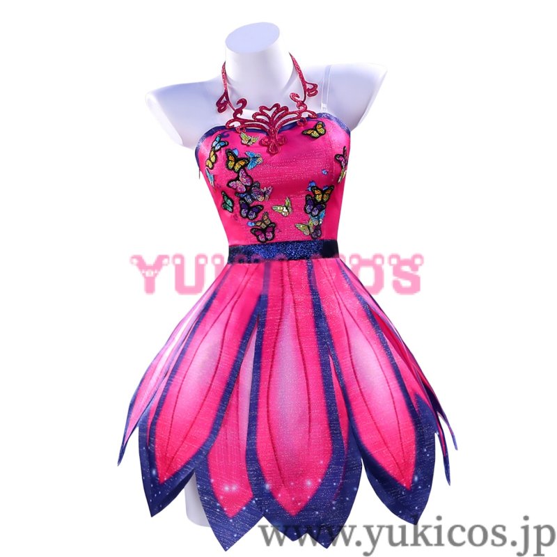 画像3: Barbie: Mariposa and Her Butterfly Fairy Friends バービーマリポサとフェアリープリンセス マリポサ Mariposa コスプレ衣装 送料無料 (3)