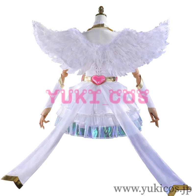 画像3: New Panty & Stocking with Garterbelt パンティ&ストッキングwithガーターベルト Newパンスト パンティ 天使服 コスプレ衣装 送料無料 (3)