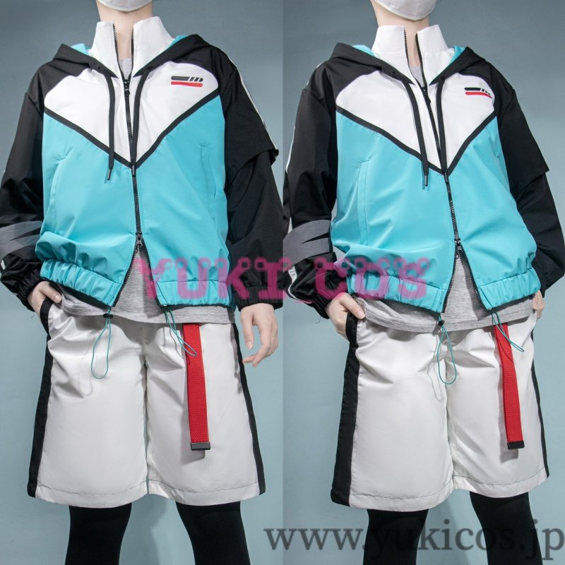 画像4: あんさんぶるスターズ!! あんスタ ALKALOID10周年 天城一彩 白鳥藍良 礼瀬マヨイ 風早巽 運動着 コスプレ衣装 送料無料 (4)