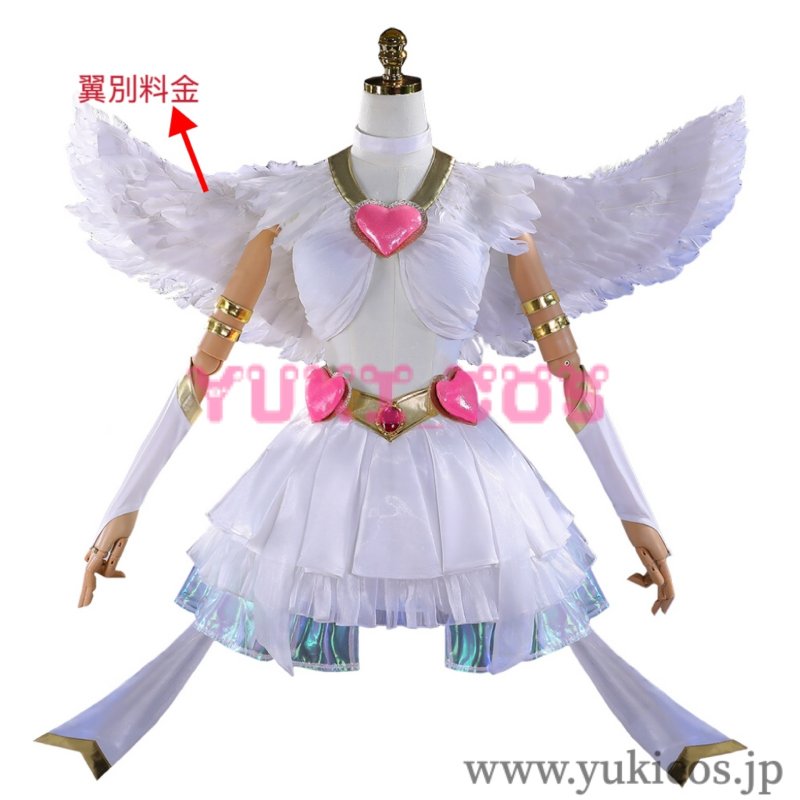 画像1: New Panty & Stocking with Garterbelt パンティ&ストッキングwithガーターベルト Newパンスト パンティ 天使服 コスプレ衣装 送料無料 (1)