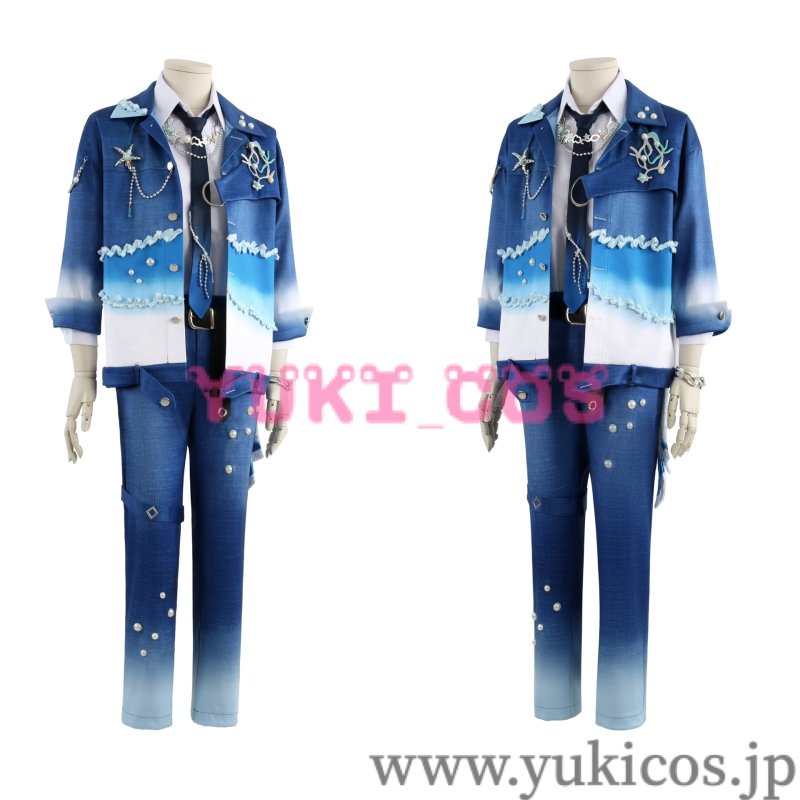 画像3: あんさんぶるスターズ!! あんスタ SELECTION 10 UNIT SONG Deep into you オリジナルメンバー(1) 乙狩アドニス 神崎颯馬 月永レオ 青葉つむぎ コスプレ衣装 送料無料 (3)