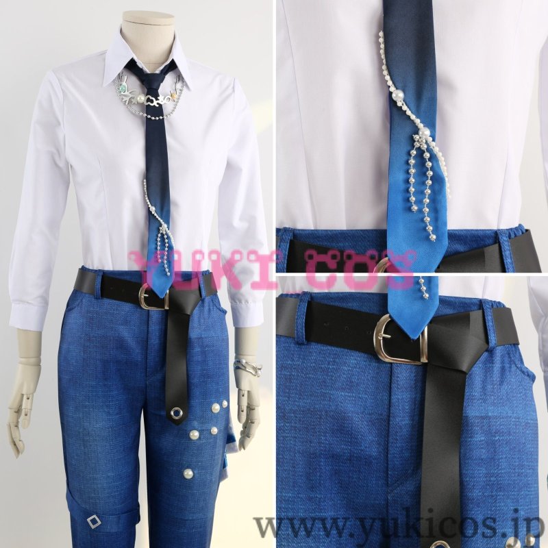 画像12: あんさんぶるスターズ!! あんスタ SELECTION 10 UNIT SONG Deep into you オリジナルメンバー(1) 乙狩アドニス 神崎颯馬 月永レオ 青葉つむぎ コスプレ衣装 送料無料 (12)