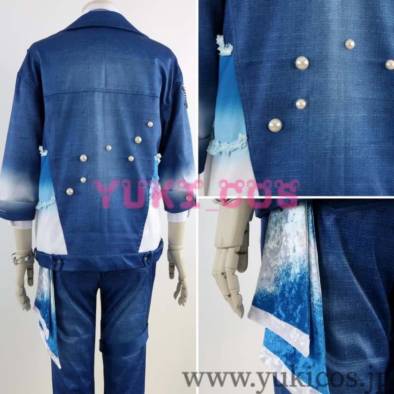 画像10: あんさんぶるスターズ!! あんスタ SELECTION 10 UNIT SONG Deep into you オリジナルメンバー(1) 乙狩アドニス 神崎颯馬 月永レオ 青葉つむぎ コスプレ衣装 送料無料 (10)