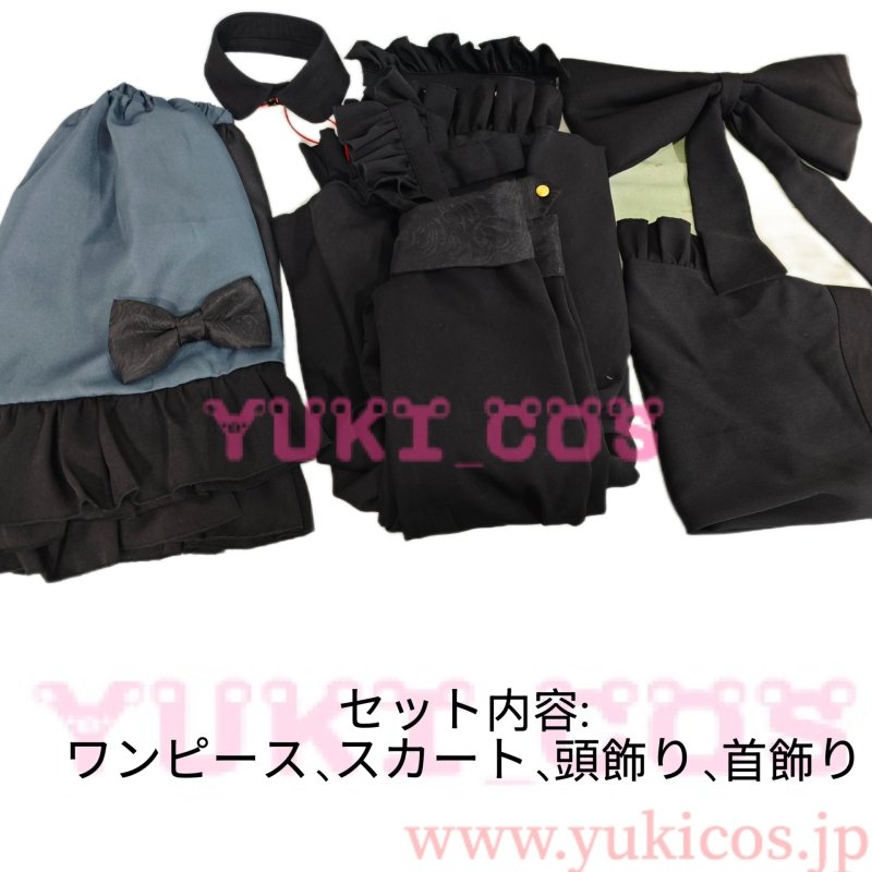 画像2: Vtuber にじさんじ 魔界ノりりむ HappyHalloween衣装 コスプレ衣装 送料無料 (2)