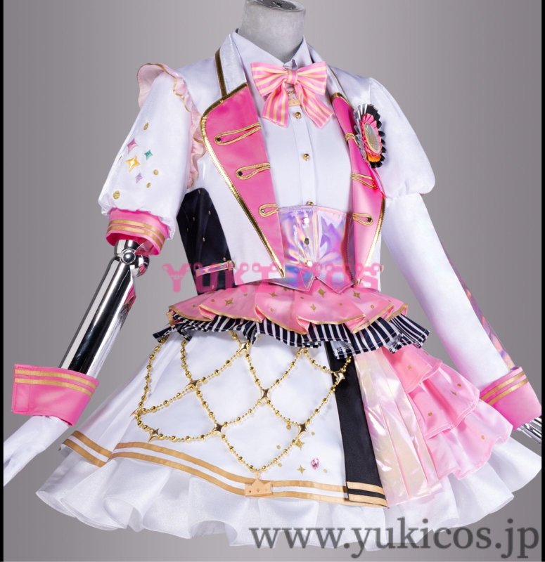 画像4: プロジェクトセカイ プロセカ 鳳えむ 五周年感謝祭 コスプレ衣装 送料無料   (4)