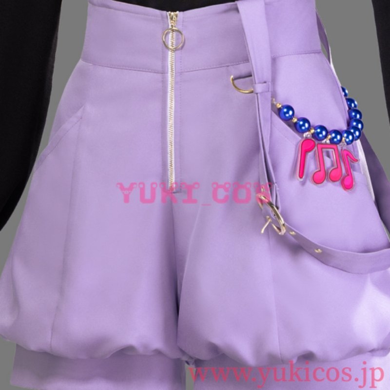 画像9: プロジェクトセカイ プロセカ たまごっちコラボ Feat. Melodytchi 白石杏 コスプレ衣装 送料無料 (9)