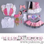 画像2: プロジェクトセカイ プロセカ 鳳えむ 五周年感謝祭 コスプレ衣装 送料無料   (2)