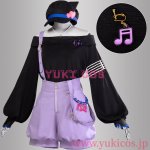 画像1: プロジェクトセカイ プロセカ たまごっちコラボ Feat. Melodytchi 白石杏 コスプレ衣装 送料無料 (1)