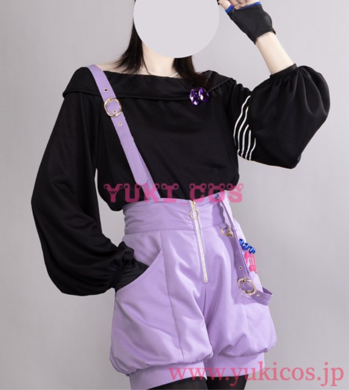 画像6: プロジェクトセカイ プロセカ たまごっちコラボ Feat. Melodytchi 白石杏 コスプレ衣装 送料無料 (6)