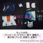 画像2: バーチャルYouTuber 　Vtuber　ホロライブ　白上フブキ　レトロ風喫茶衣装　コスプレ衣装　送料無料 (2)