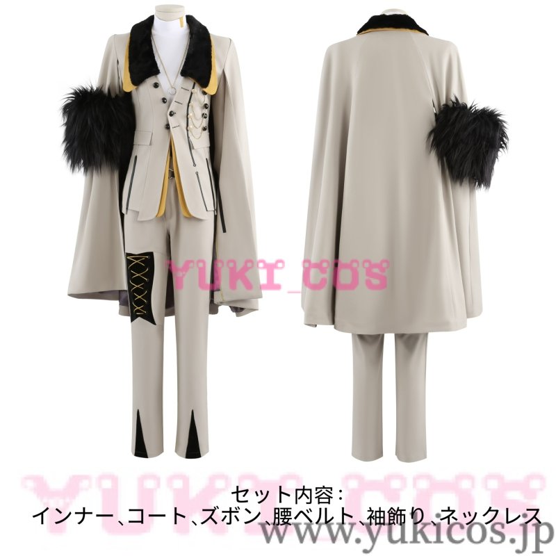 画像2: あんさんぶるスターズ！xプロジェクトセカイ　あんスタxプロセカ　KING/Crazy:B　桜河こはく　椎名ニキ　天城燐音　HiMERU　MV衣装　コスプレ衣装　送料無料 (2)