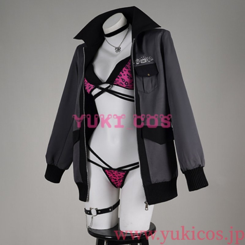 画像4: Vtuber　ホロライブEN　ラオーラ・パンテーラ　Raora Panthera　水着　コスプレ衣装　送料無料 (4)